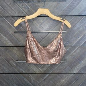 Sequin bralette